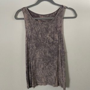 American Eagle Acid Wash Fitted Tank Top